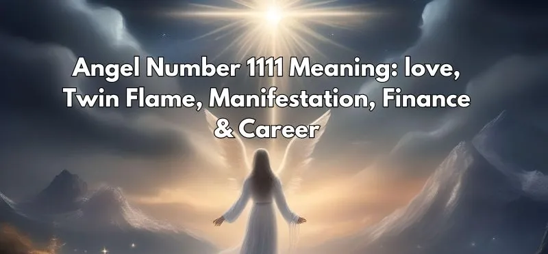 Angel Number 1111 Meaning love, Twin Flame, Manifestation, Finance & Career